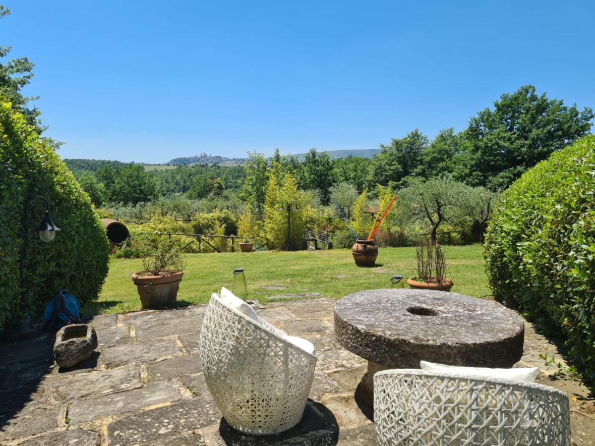 Willa Ripabella San Gimignano Zewnętrze zdjęcie